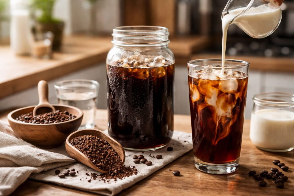 Cold Brew Coffee at Home Easy Recipe