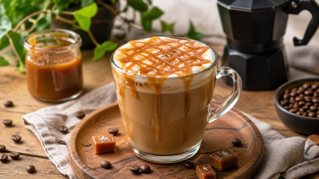 Homemade Caramel Latte Recipe