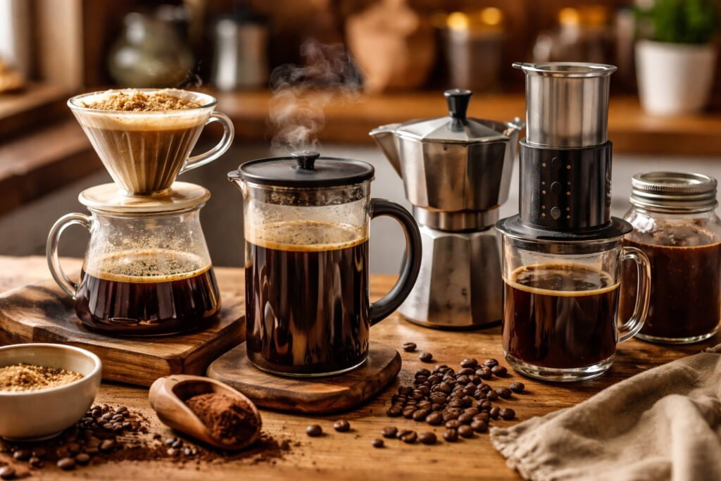 How to Make Strong Coffee at Home Without an Espresso Machine