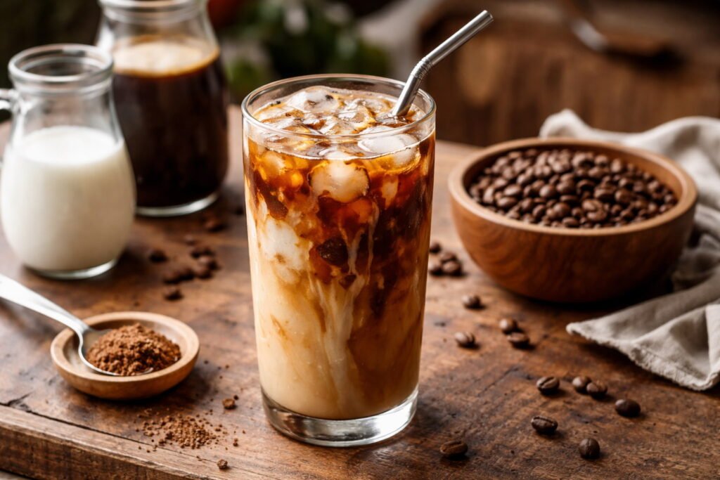 Iced Coffee Recipe at Home Without Machine