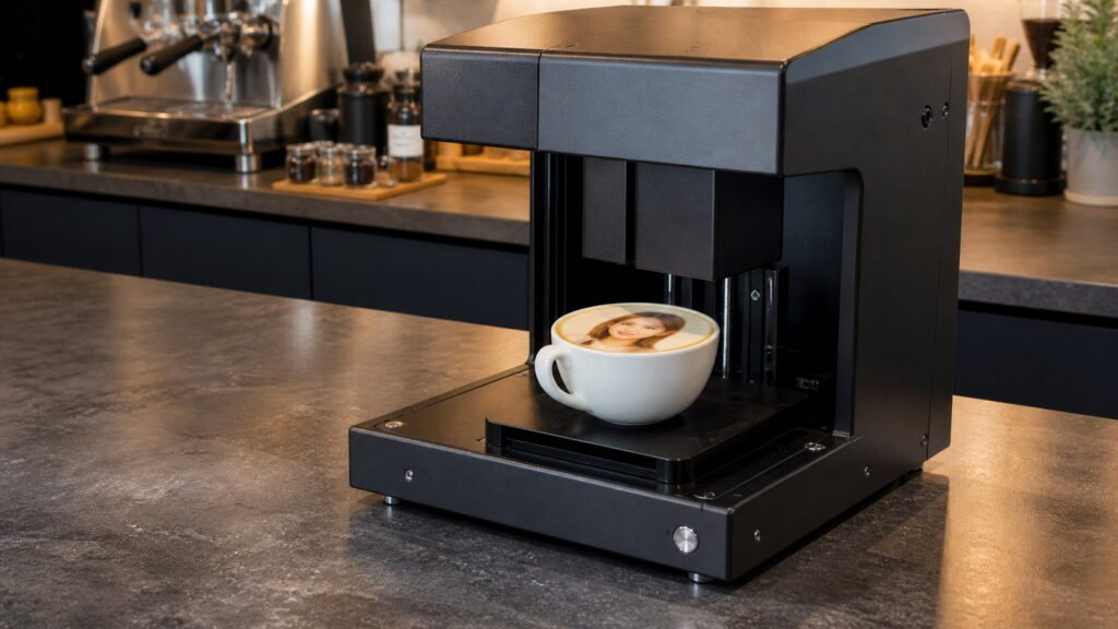 Evebot EB-Pro Metal Countertop Single Cup Coffee Printer