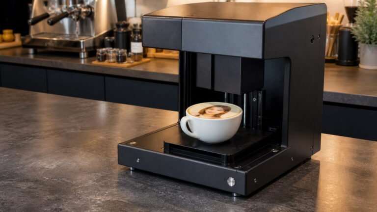 Evebot EB-Pro Metal Countertop Single Cup Coffee Printer