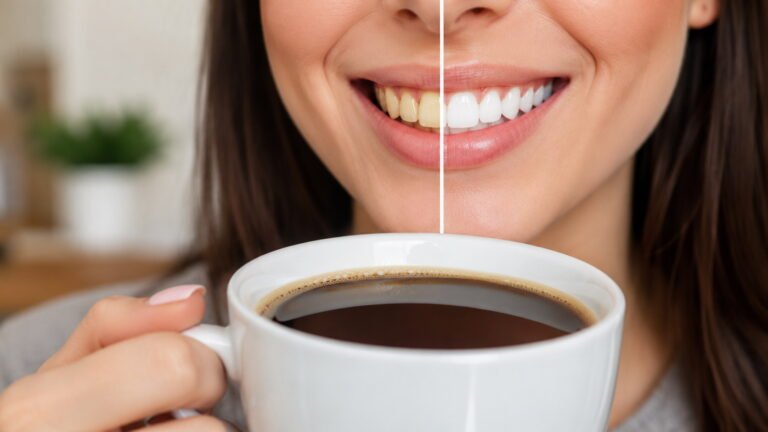 How to Get Coffee Stains Off Teeth