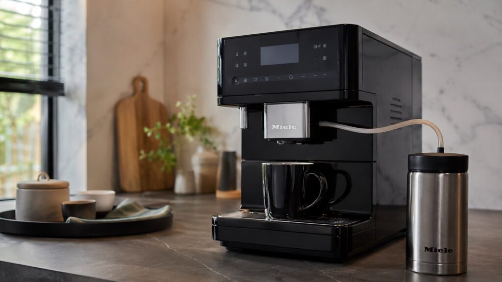 Miele CM5300 Obsidian Black Countertop Coffee and Espresso Machine