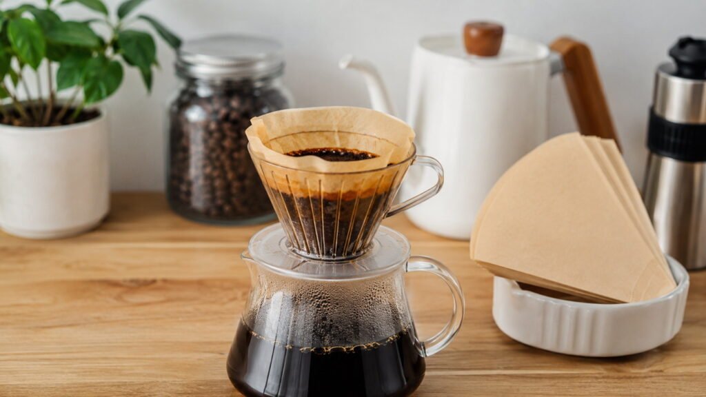 Natural Brew and Melitta Unbleached Coffee Filters