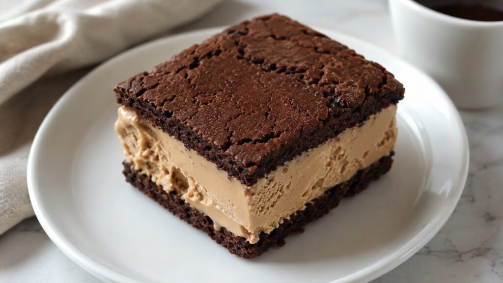 Trader Joe’s Coffee Brownie Ice Cream Sandwich Caffeine