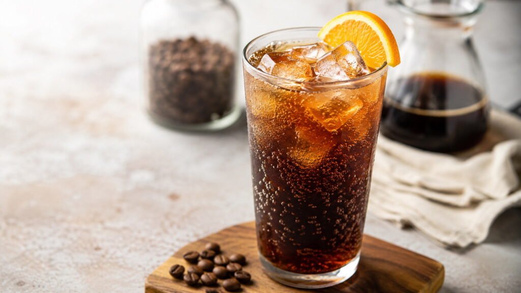 Cold Brew Coffee With Bubbles