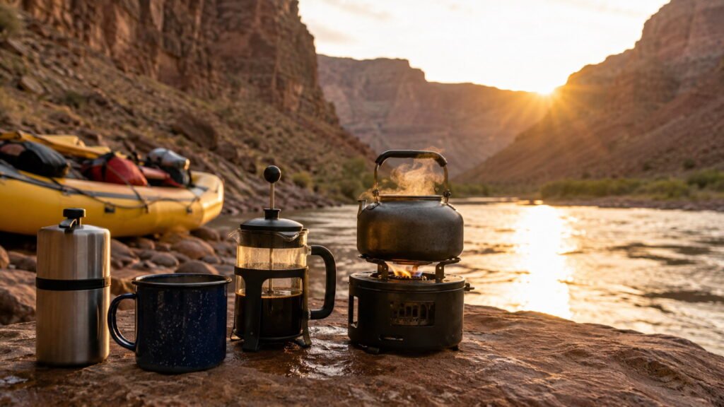 How to Make Coffee When Rafting the Grand Canyon