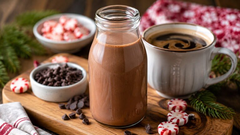 Peppermint Mocha Coffee Creamer Recipe