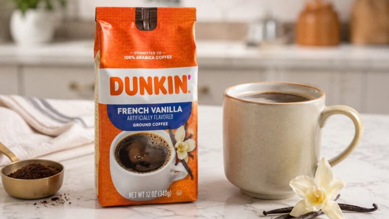 Dunkin Donuts French Vanilla Ground Coffee