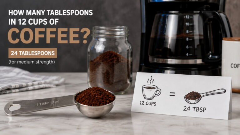 How Many Tablespoons in 12 Cups of Coffee