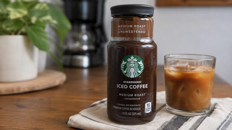 Starbucks Iced Coffee Medium Roast Unsweetened Nutrition Facts