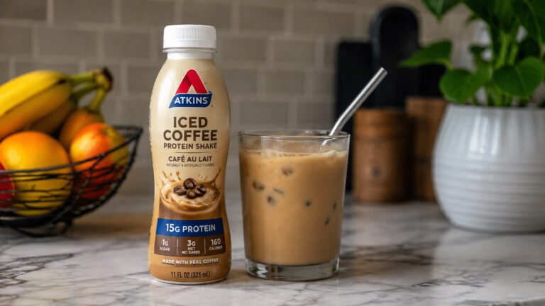 Atkins Iced Coffee Protein Shake Caffeine Content