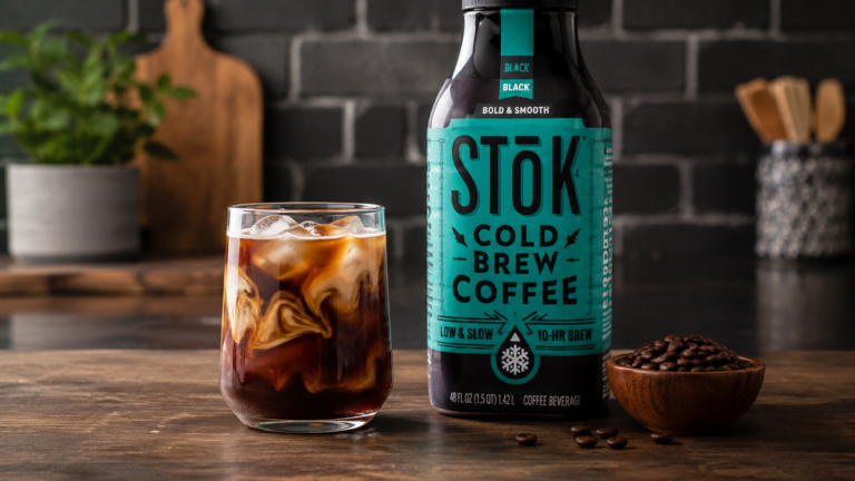 How Much Caffeine Is in STōK Cold Brew Coffee