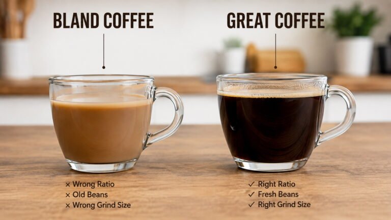 How to Fix Bland Coffee at Home