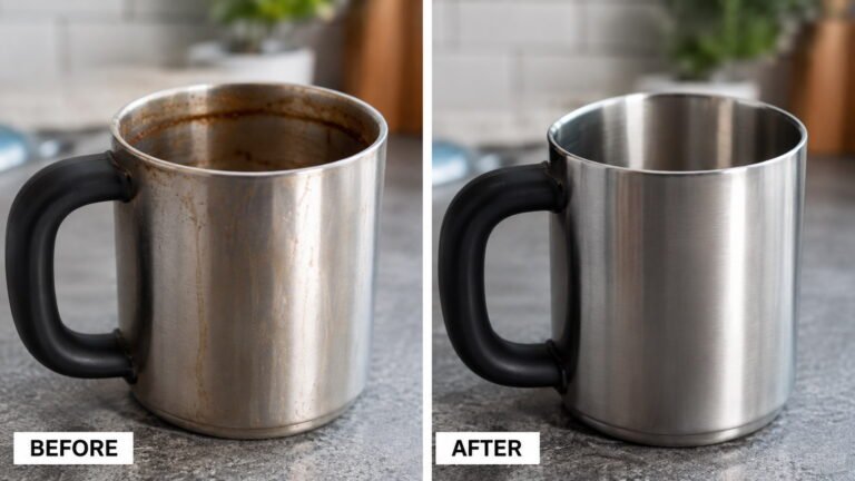 How to Remove Coffee Stains from Stainless Steel