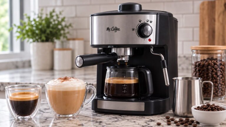 Mr. Coffee Steam Espresso and Cappuccino Maker