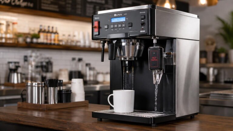 Commercial Coffee Maker With Hot Water Dispenser