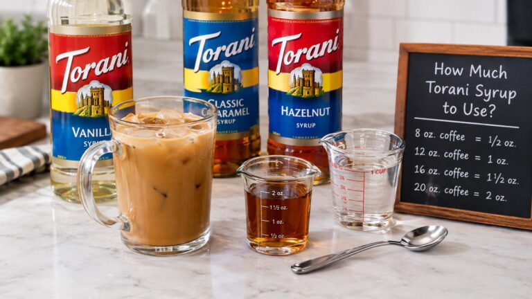 How Much Torani Syrup to Use in Coffee