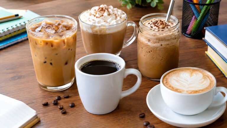 Simple Coffees to Make for School