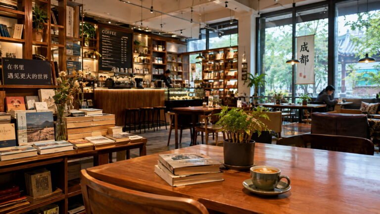 How to Open a Bookstore Cafe in Chengdu